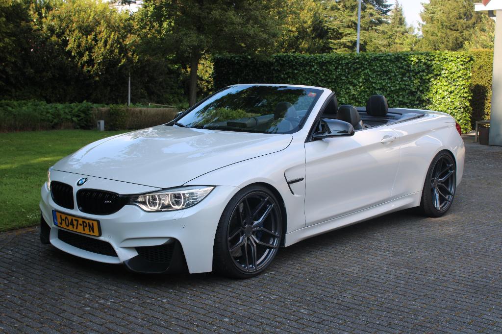 BMW 4-Serie 3.0 M4 Cabrio AUT 2015 Wit, Automaat, Achterwielaandrijving, 431 pk, Zwart
