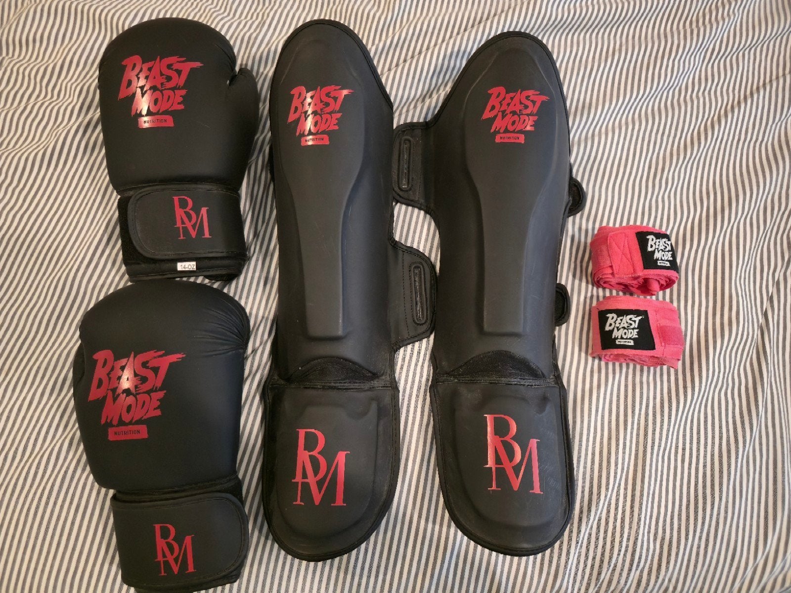 kickbox set, Sport en Fitness, Verzenden, Zo goed als nieuw, Boks-accessoire