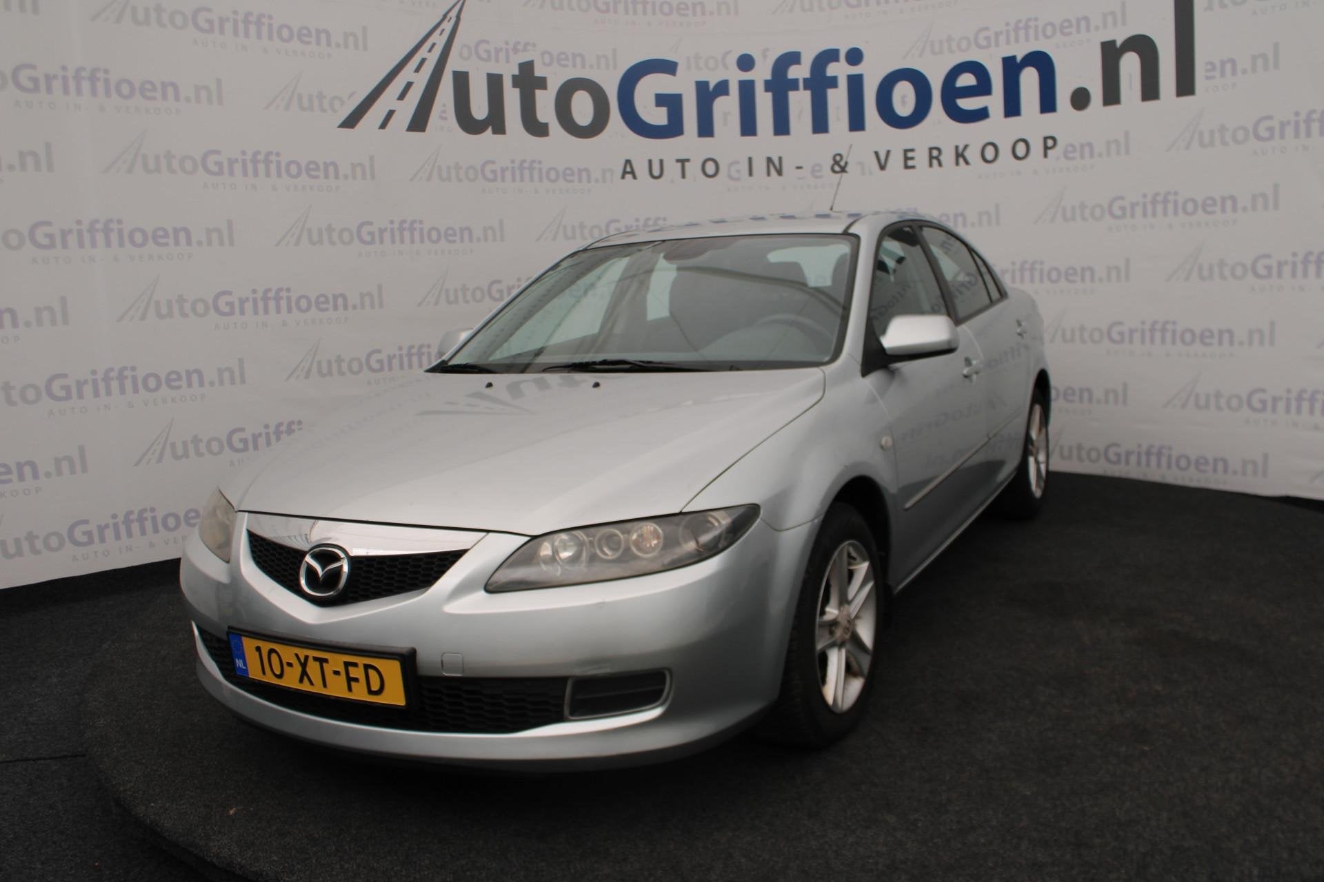 Mazda 6 Sport 1.8i Touring dealeronderhouden met NAP, Auto's, Xenon verlichting, Stof, Gebruikt, Zwart