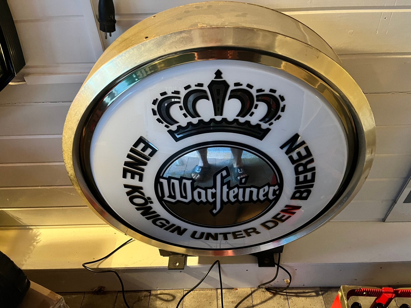 Lichtbak, Ophalen, Zo goed als nieuw, Reclamebord, Plaat of Schild, Overige merken