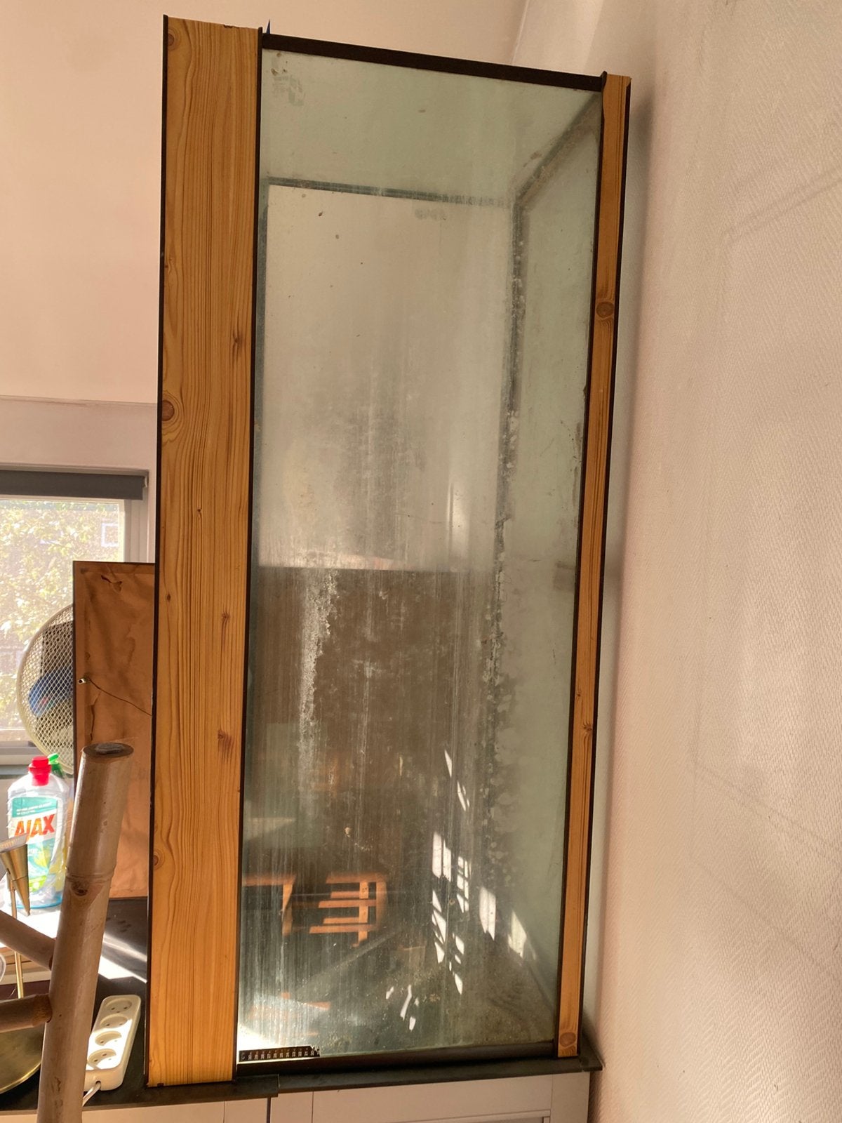 GRATIS Aquarium 150 cm, Ophalen, Gebruikt, Leeg aquarium