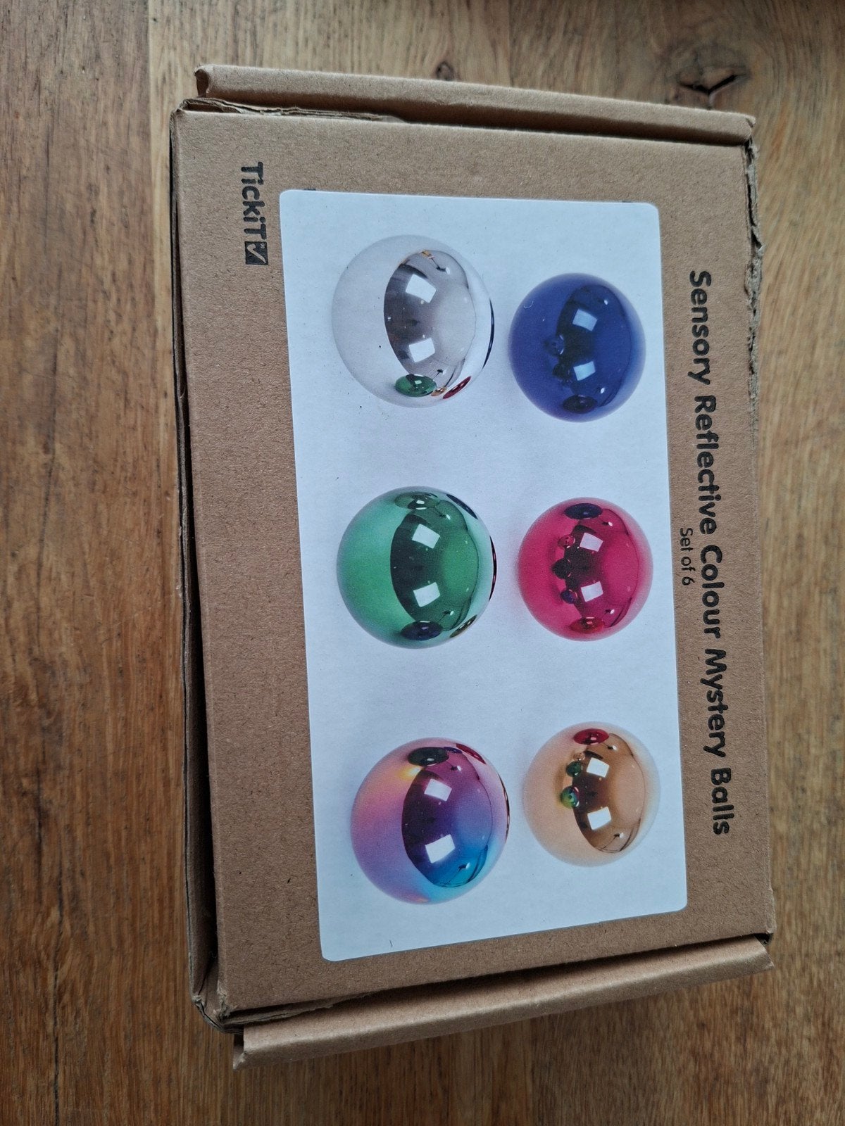 TICKIT Sensorische Reflecterende Kleur Mysterie Ballen, Ophalen of Verzenden, Gebruikt, Ontdekken