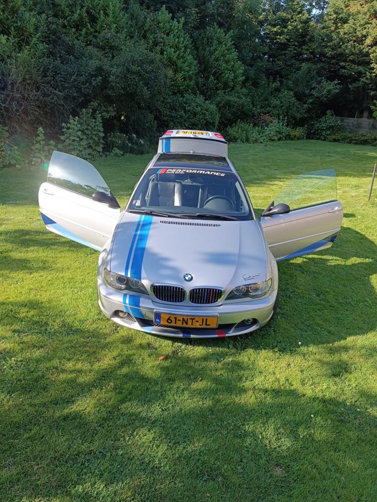 BMW 3-Serie 2.0 CI 318 Cabrio 2004 Grijs, Auto's, BMW, Particulier, 3-Serie, ABS, Adaptive Cruise Control, Airbags, Airconditioning