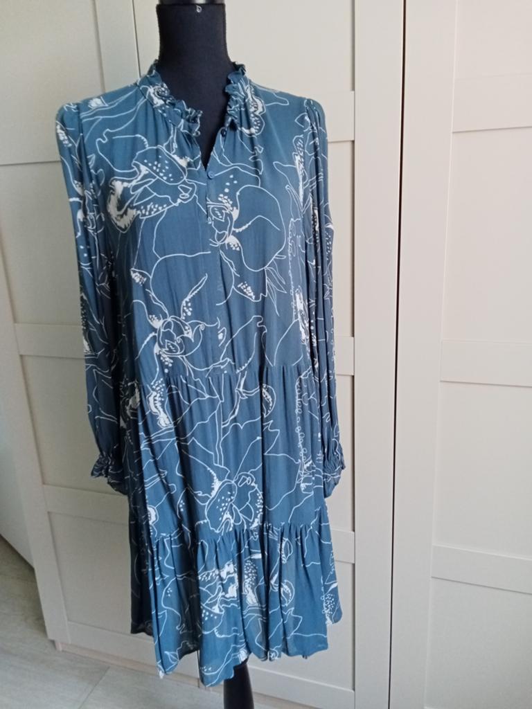 DIDI pretty different jurk/tuniek met bloemenprint, DIDI pretty different, Blauw, Maat 42/44 (L), Ophalen of Verzenden