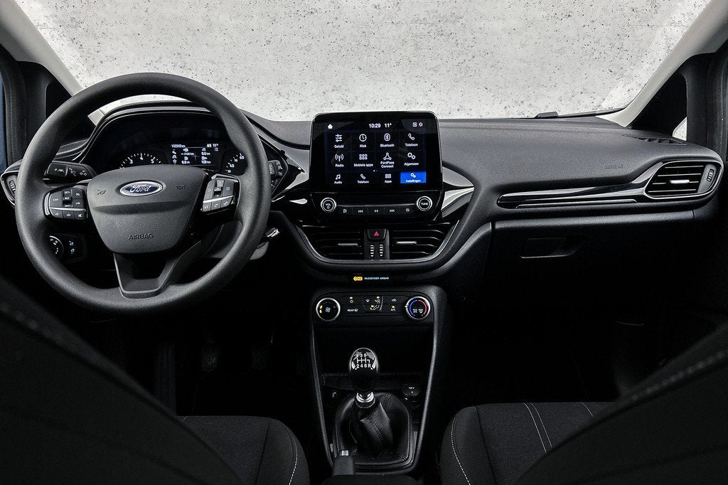 Ford Fiesta 1.0 EcoBoost Connected | Cruise control | Apple, Voorwielaandrijving, 94 pk, Stof, Euro 6