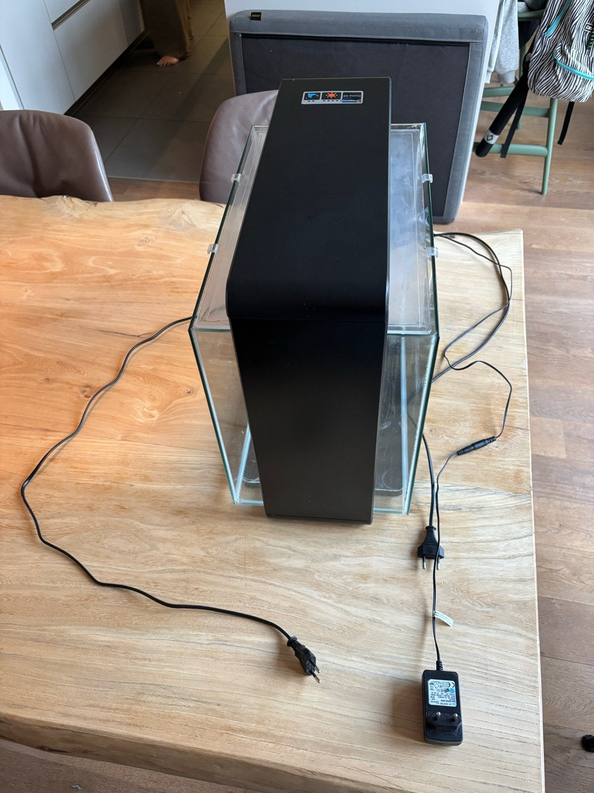 Superfish Home 40 aquarium met veel toebehoren, Ophalen, Gebruikt, Leeg aquarium, Superfish