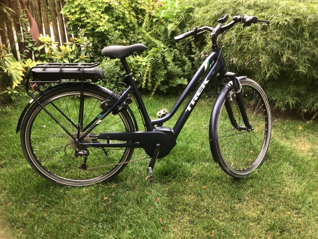 Trek TM3+ elektrische damesfiets, Fietsen en Brommers, Gebruikt, 47 tot 51 cm, 50 km per accu of meer, Ophalen