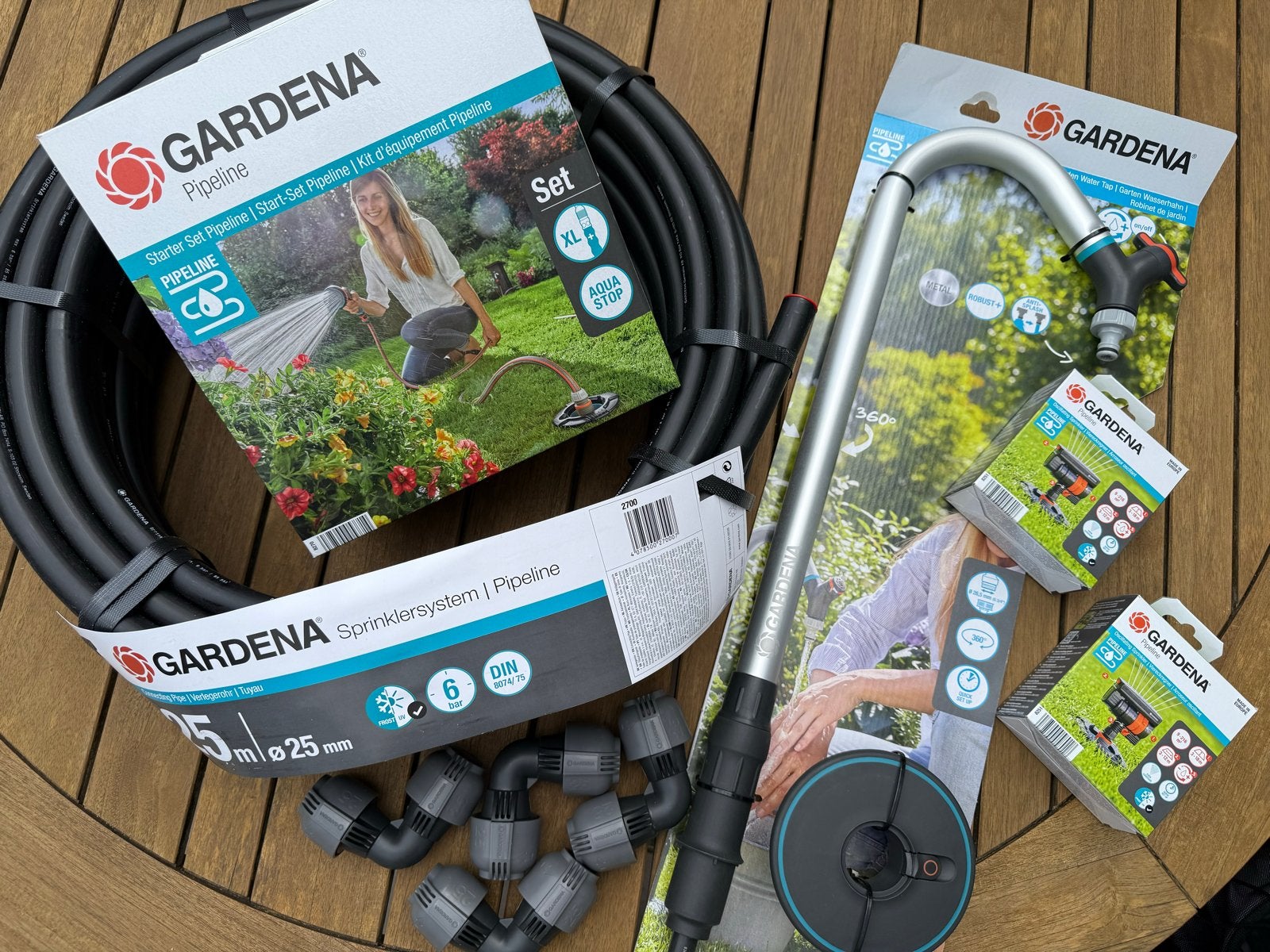 GARDENA Sprinklersysteem Pipeline Startset XL, Ophalen, Nieuw, Overige typen