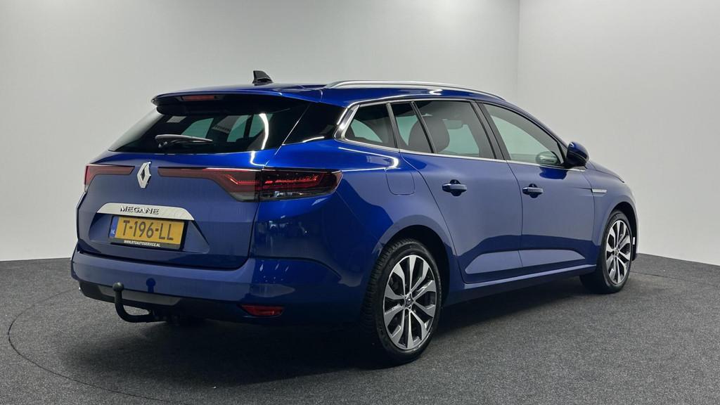 Renault Megane Estate 1.3 TCe 140 Techno CAMERA TREKHAAK LM, Gebruikt, 4 cilinders, Met garantie (alle), Blauw