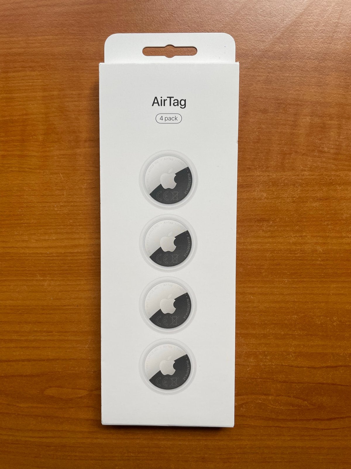 Nieuwe Apple AirTag 2e generatie - 4 stuk, Ophalen of Verzenden, Nieuw