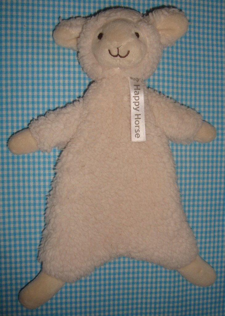 HAPPY HORSE knuffeldoekje SCHAAPJE Leo, Kinderen en Baby's, Speelgoed | Knuffels en Pluche, Ophalen of Verzenden, Zo goed als nieuw