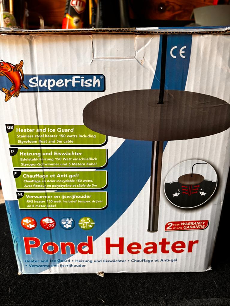 SuperFish Pond Heater, Ophalen of Verzenden, Zo goed als nieuw, Overige typen