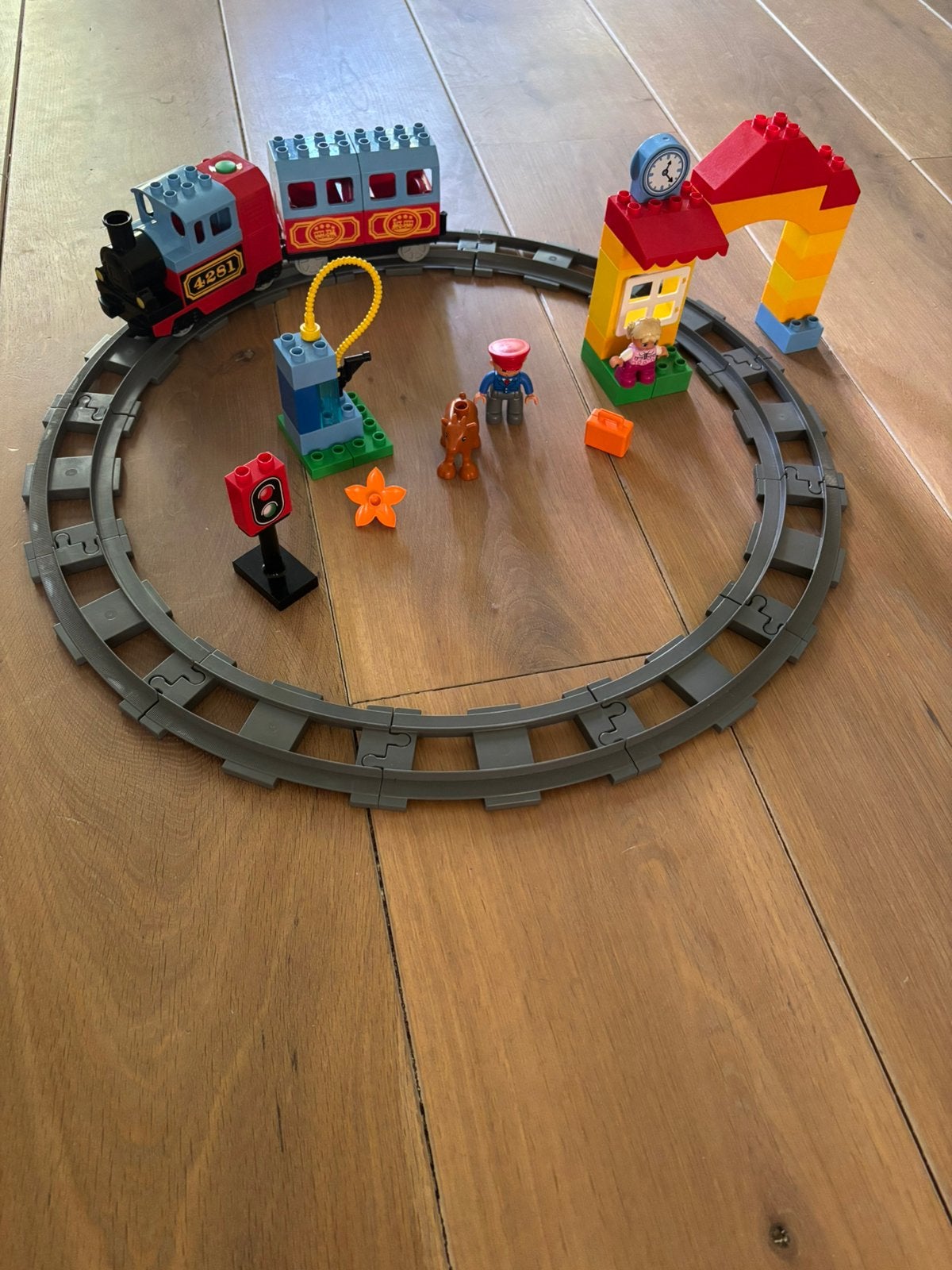 Lego Duplo treinset 10507, Kinderen en Baby's, Speelgoed | Thomas de Trein, Ophalen of Verzenden, Zo goed als nieuw