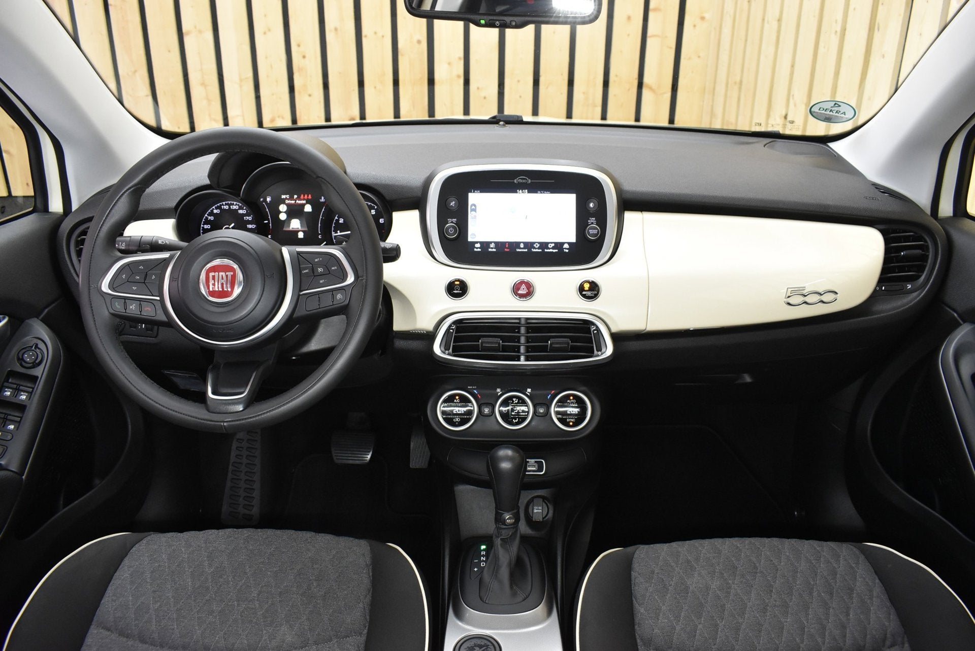 Fiat 500 X Cross 1.3 GSE City Cross 129 dkm Automaat NL Auto, Auto's, Stof, Gebruikt, 4 cilinders, 500X