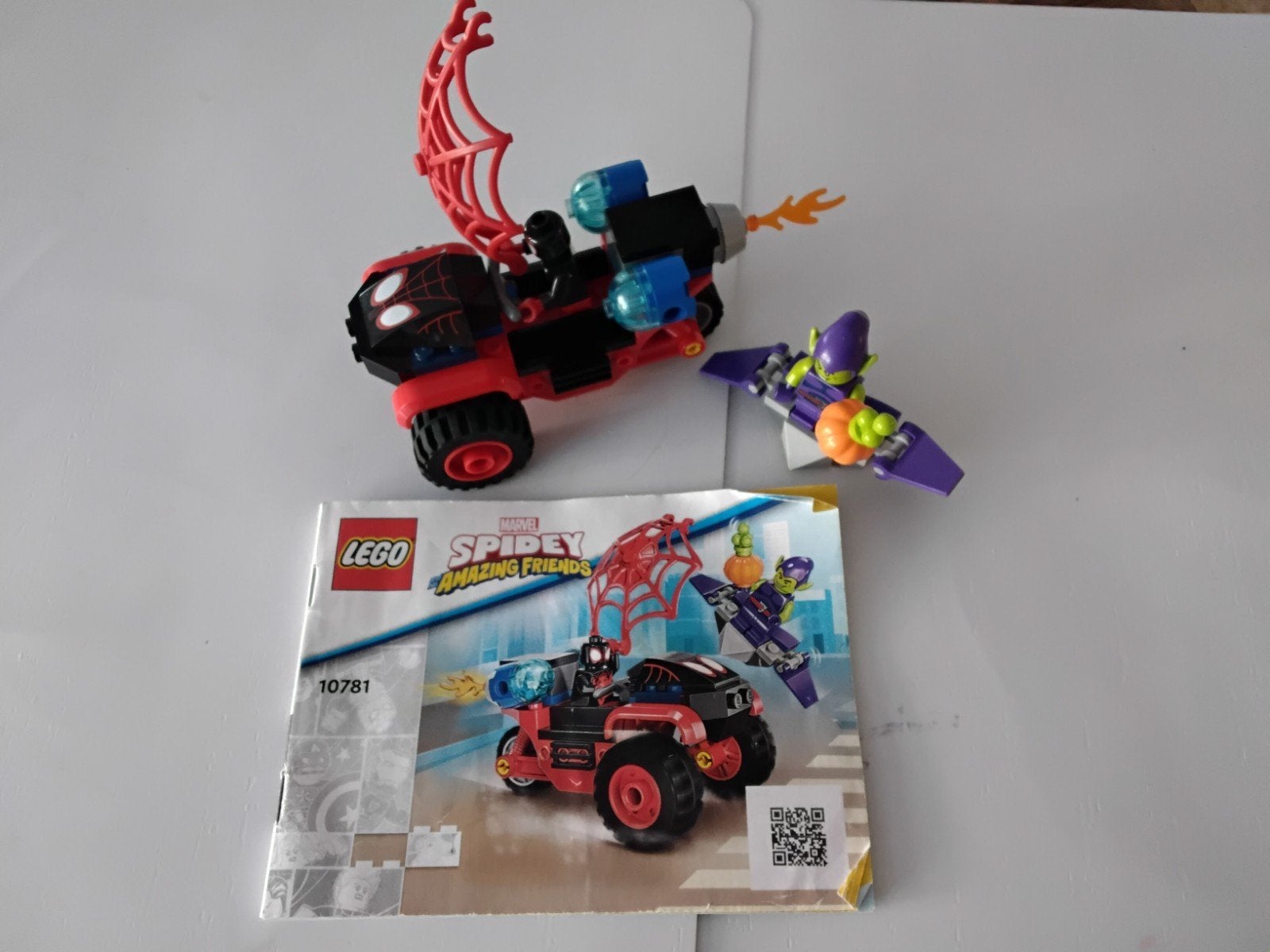 Lego Marvel  - Superman's Techno Trike ( Lego nr 10781, Marvel, Lego, Ophalen of Verzenden, Complete set