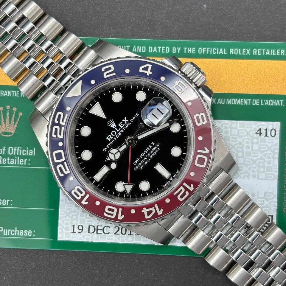 Rolex GMT-Master II "Pepsi" – Ref. 126710BLRO, Sieraden, Tassen en Uiterlijk, Horloges | Heren, Ophalen of Verzenden, Zo goed als nieuw