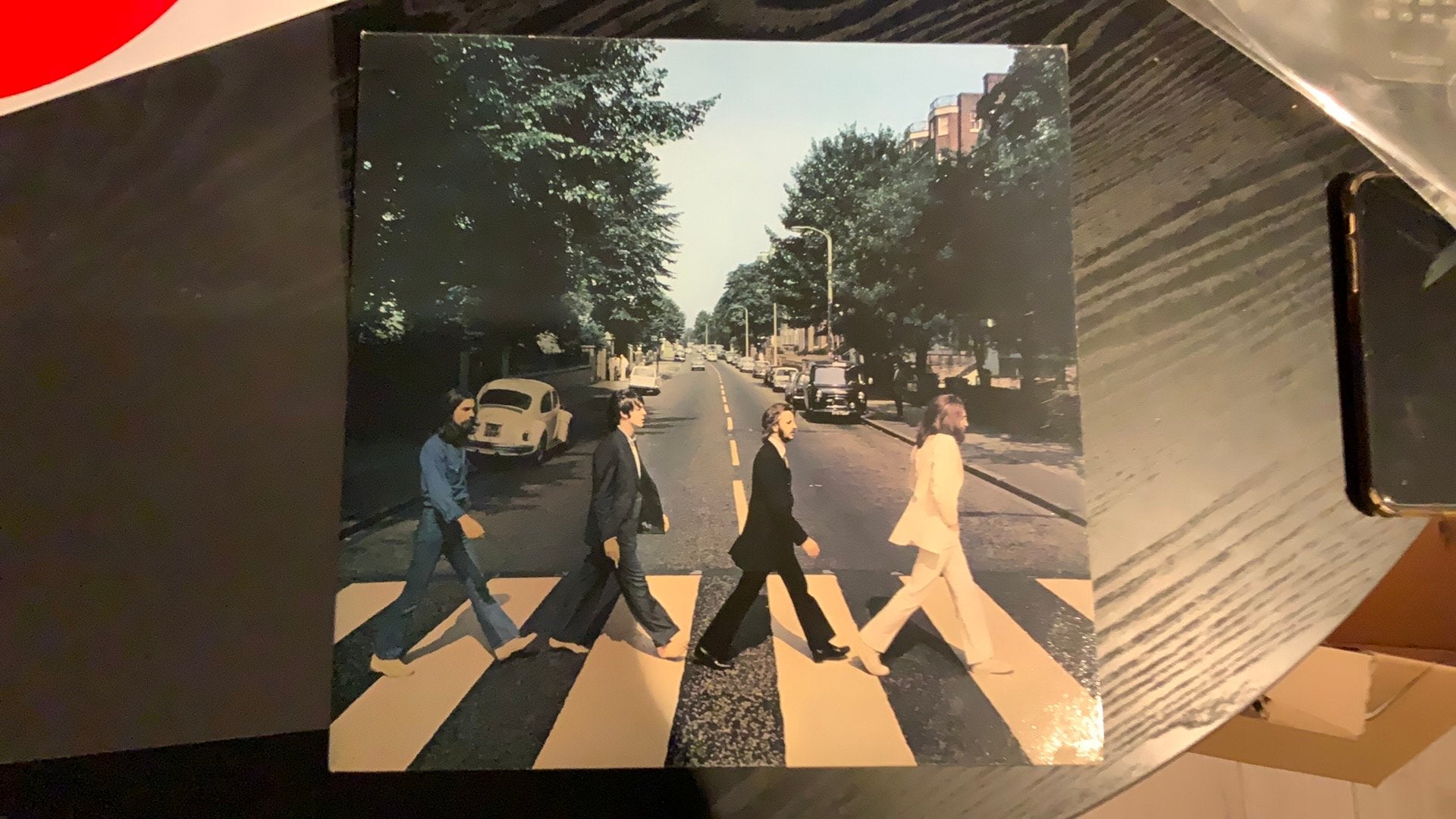 Beatles lp Abbey Road red vinyl special edition, Verzenden, Zo goed als nieuw