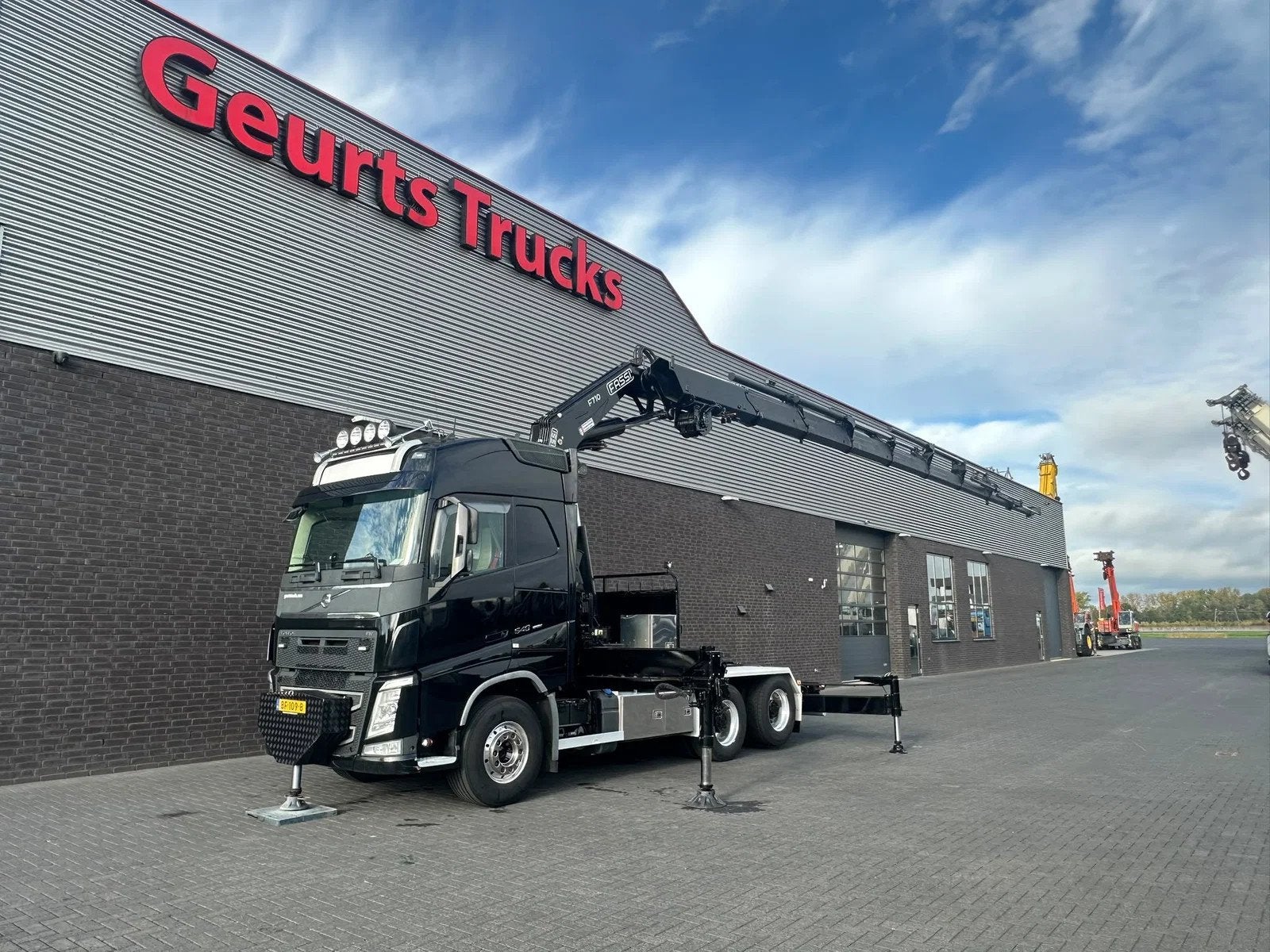 Volvo FH 540 6X4 + FASSI F710RA.2.28 KRAAN/KRAN/CRANE/GRUA, Auto's, Automaat, Achterwielaandrijving, Euro 6, Xenon verlichting