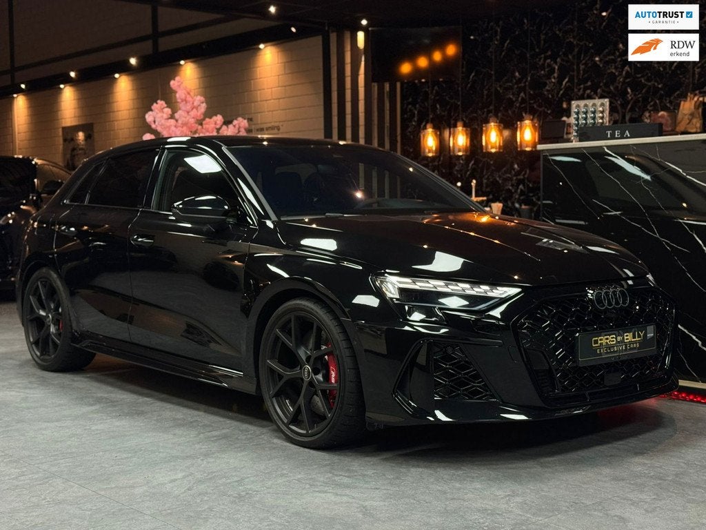 Audi A3 Sportback 2.5 TFSI|RS3|QUATTRO|AUT|AIRCO, Automaat, Gebruikt, Zwart, 11 km/l