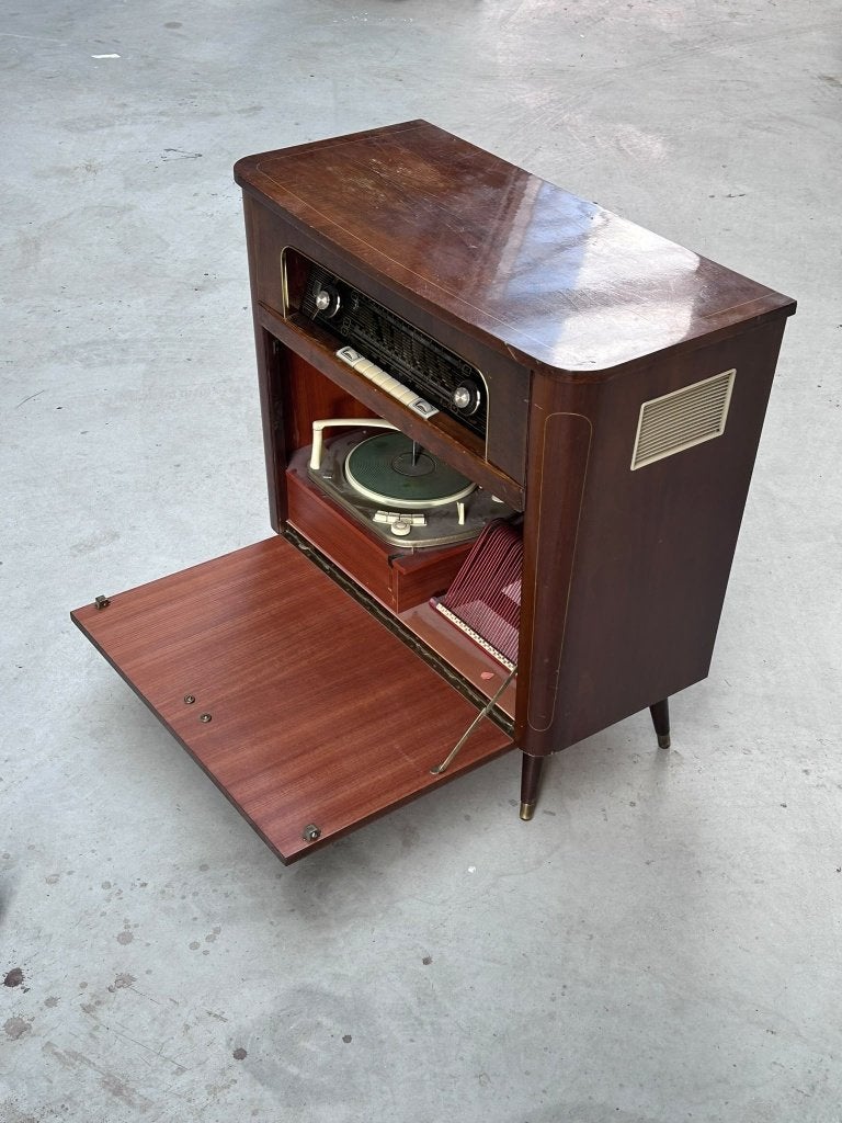 Jaren 50 radiomeubel, Antiek en Kunst, Ophalen