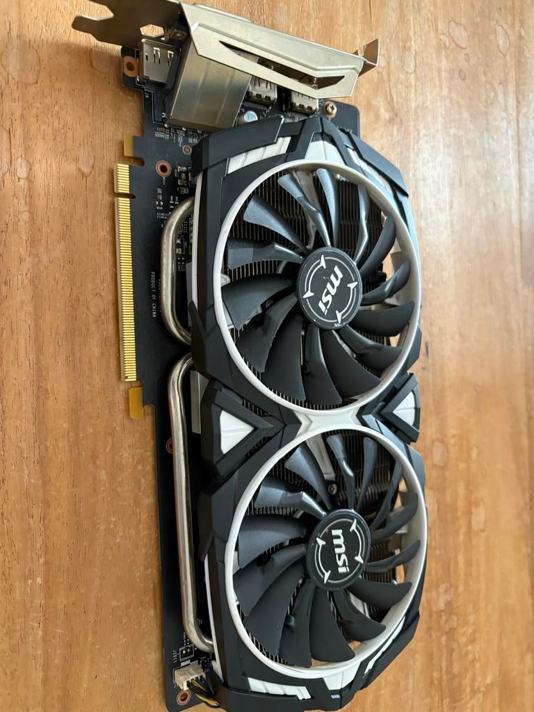 MSI GeForce GTX 1060 ARMOR 3G OCV1 Videokaart, Computers en Software, Videokaarten, PCI-Express 3, HDMI, Ophalen of Verzenden