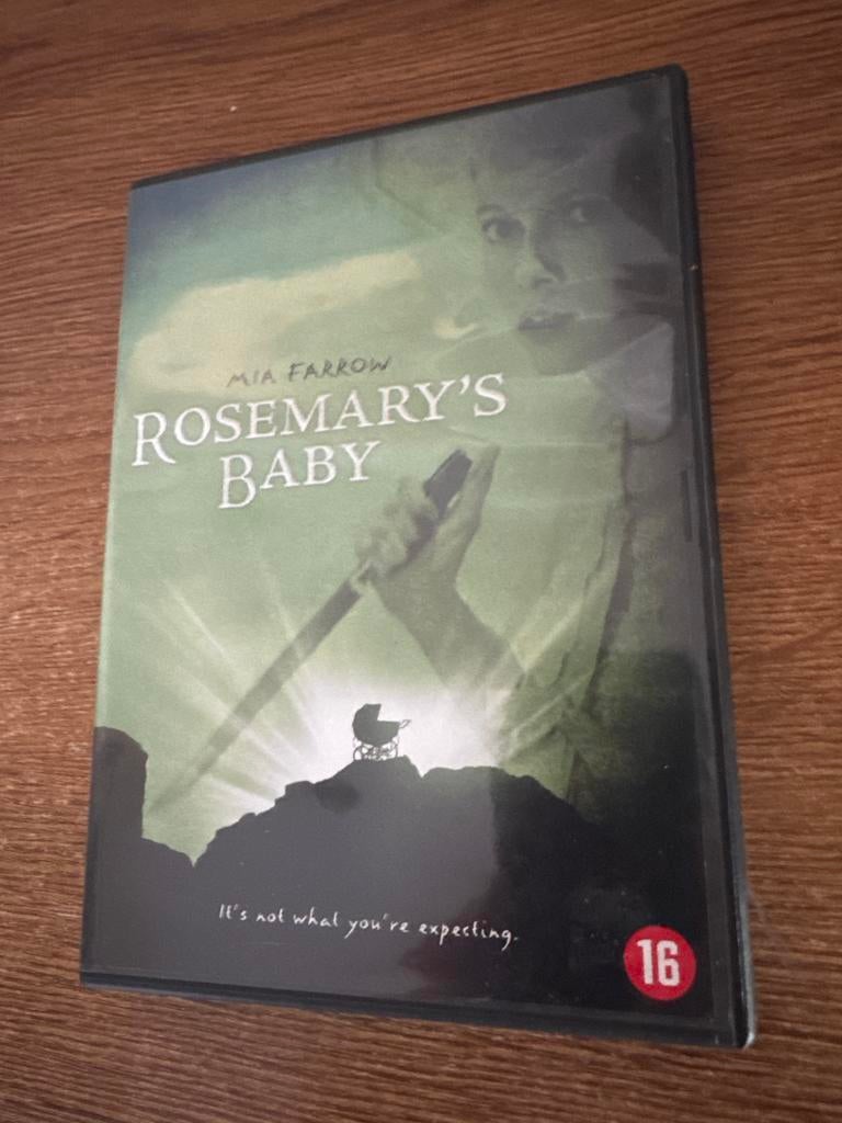 DVD Rosemary's Baby - Mia Farrow - Zo goed als nieuw, Vanaf 16 jaar, Ophalen of Verzenden, Zo goed als nieuw, Overige genres