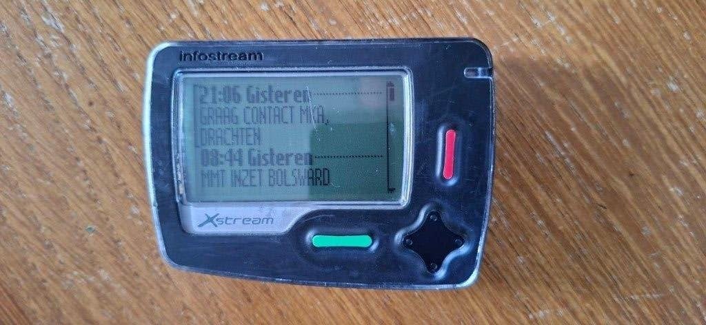 Infostream p2000 pager, Ophalen of Verzenden, Gebruikt, Ontvanger