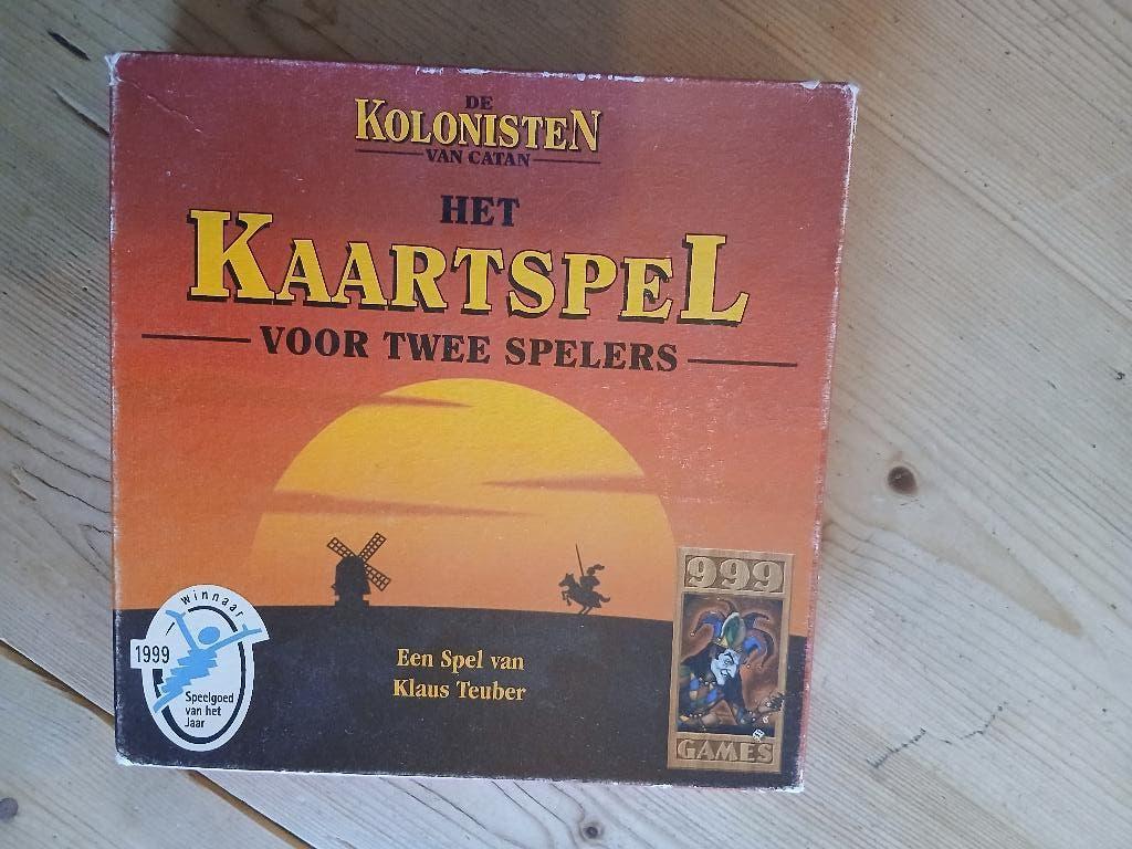 Kolonisten - Het kaartspel + uitbreiding Tovenaars en Draken, Hobby en Vrije tijd, Gezelschapsspellen | Kaartspellen, Een of twee spelers