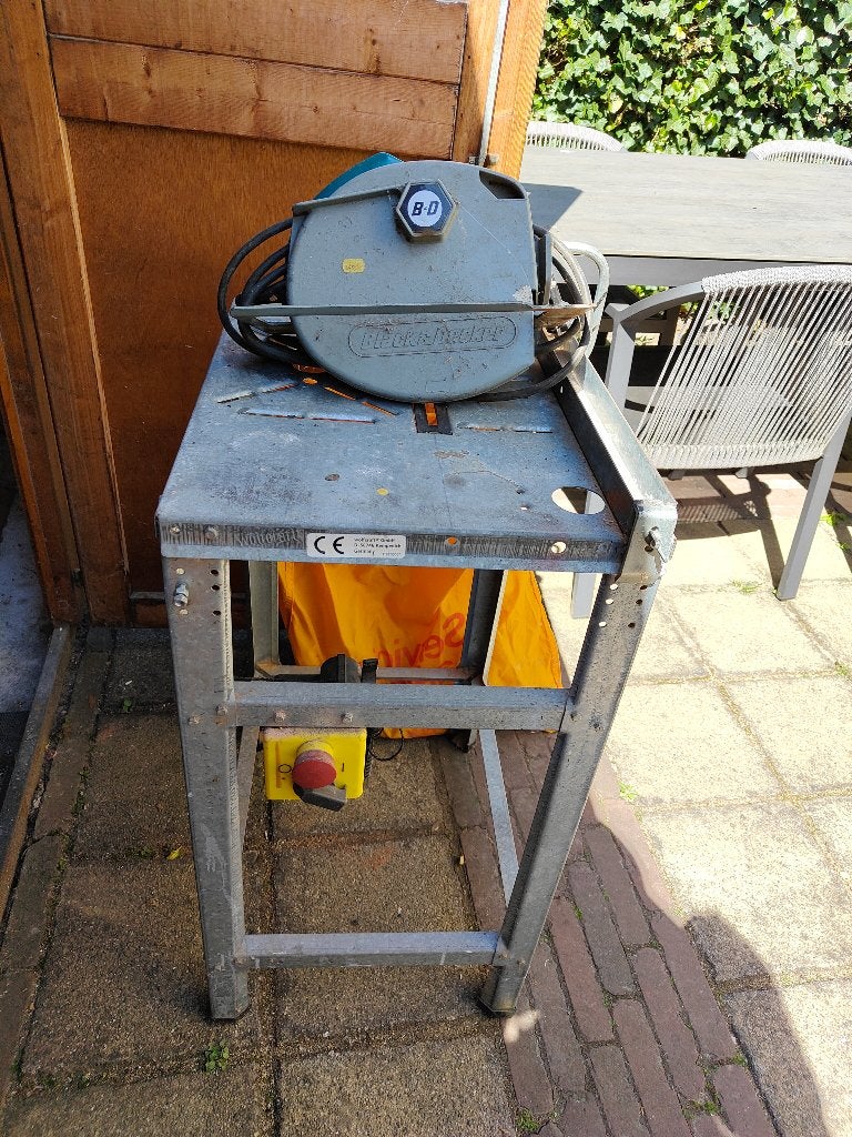 Zaagbank (elektrisch), Ophalen, Gebruikt, Cirkelzaag, 70 mm of meer
