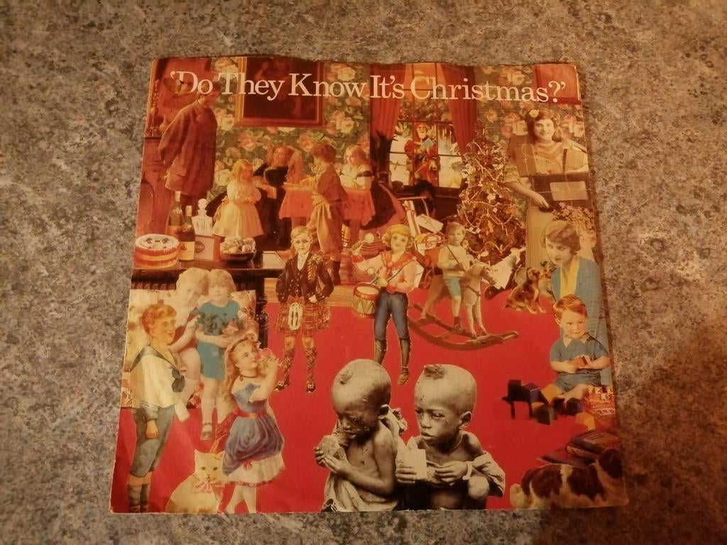 Band aid do they know it's christmas single vinyl 7" engels, Cd's en Dvd's, Vinyl Singles, Gebruikt, Pop, 7 inch, Verzenden