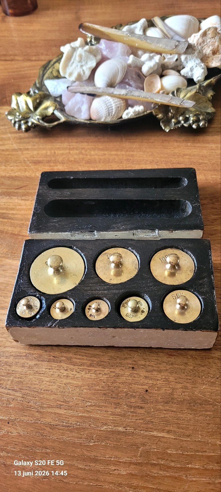 Set Antieke Weense gewichtjes ., Antiek en Kunst, Curiosa en Brocante, Ophalen of Verzenden