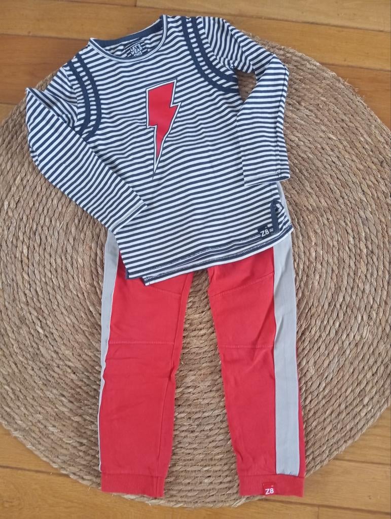 Z8 Jongens set: Broek en Shirt, Ophalen of Verzenden, Gebruikt, Maat 116