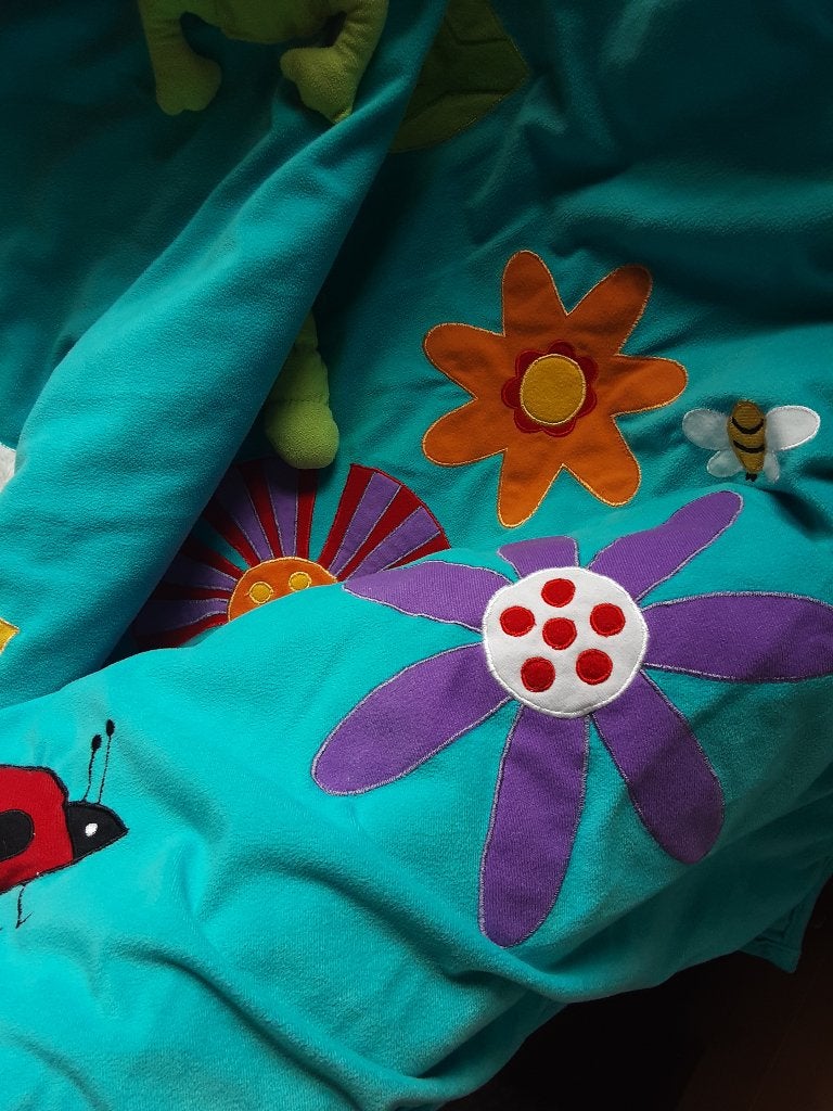 Boxkleed Ikea Leka, Ophalen of Verzenden, Zo goed als nieuw, Vierkant, Boxkleed