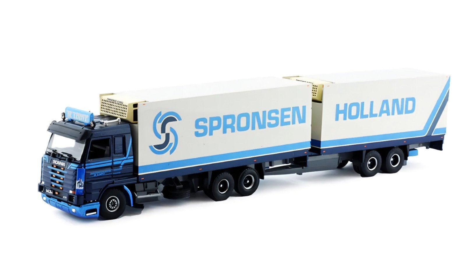 Tekno Scania 143M Spronsen ( M Looye), Ophalen of Verzenden, Zo goed als nieuw, Bus of Vrachtwagen, Tekno
