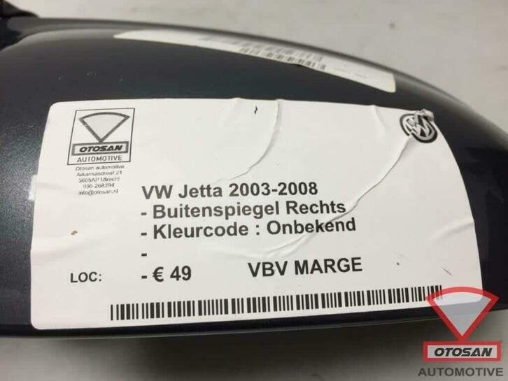 vw jetta 2003 2008 buitenspiegel spiegel rechts, Gebruikt, Volkswagen, Volkswagen AG, Berliner Ring 2
38440  Wolfsburg, DE