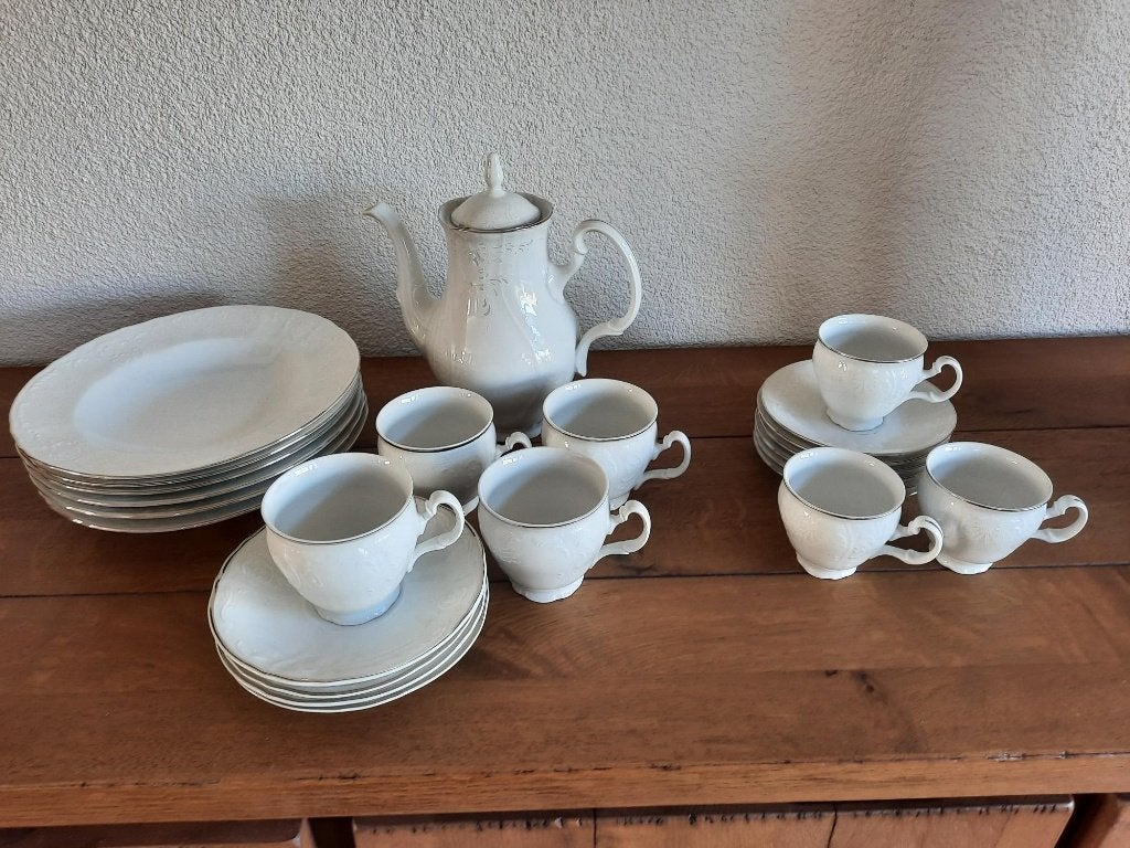 servies Bernadotte 6 x diepe borden 4 x grote kop en schot, Huis en Inrichting, Keuken | Servies, Overige merken, Vintage, Ophalen of Verzenden