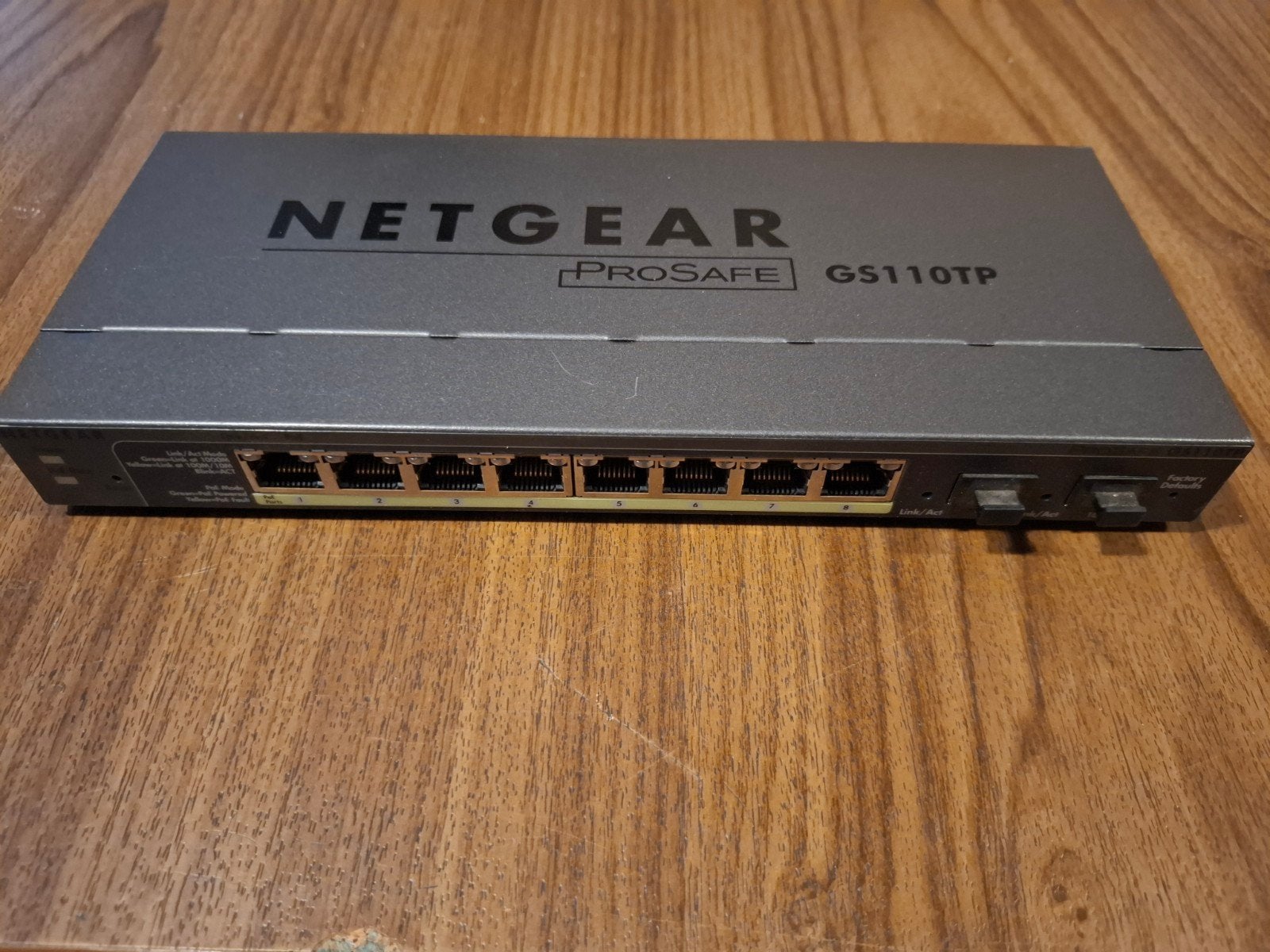 Netgear switch managed Poe, Ophalen of Verzenden, Gebruikt