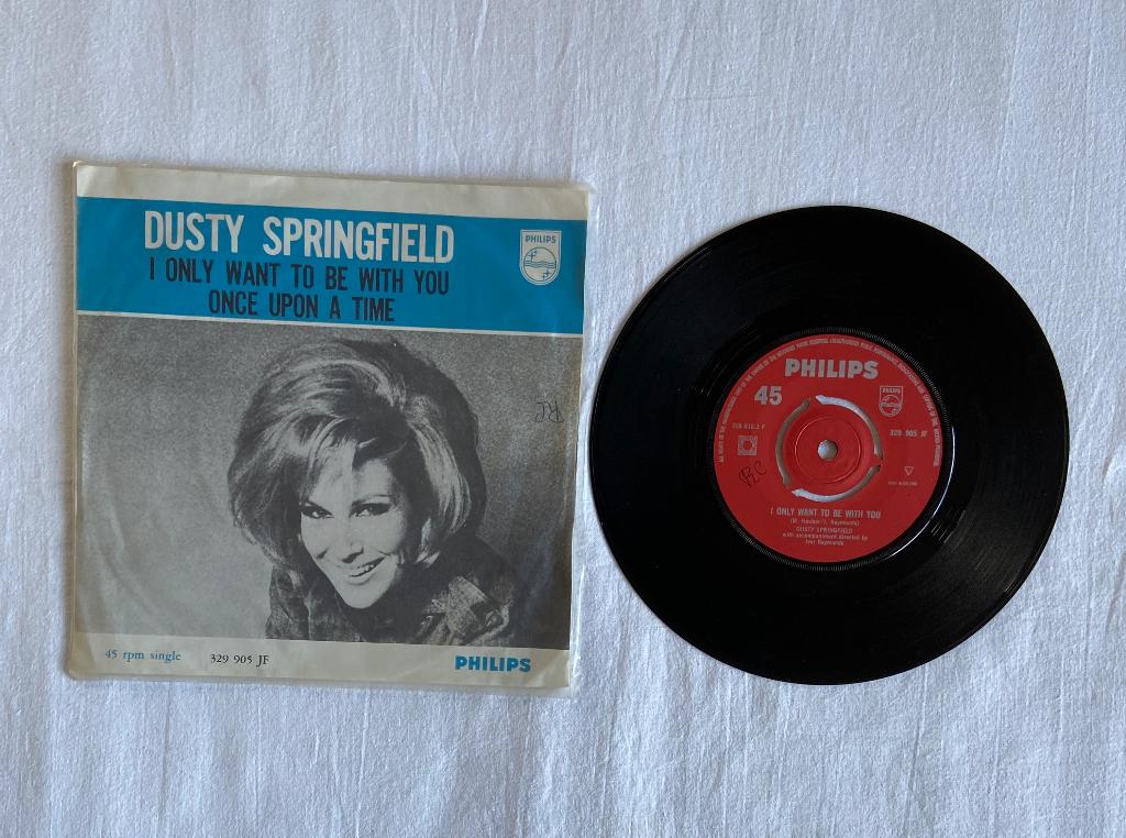 dusty Springfield - I only want to be with you, 7 inch, Single, Ophalen of Verzenden, Zo goed als nieuw