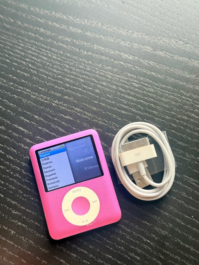Apple iPod Nano 3e Generatie Roze 8GB, Gebruikt, Ophalen of Verzenden, Roze, Nano