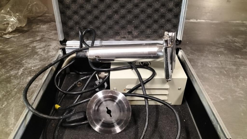 Professionele Döner Kebab Snijmachine met Koffer, Ophalen of Verzenden, Gebruikt
