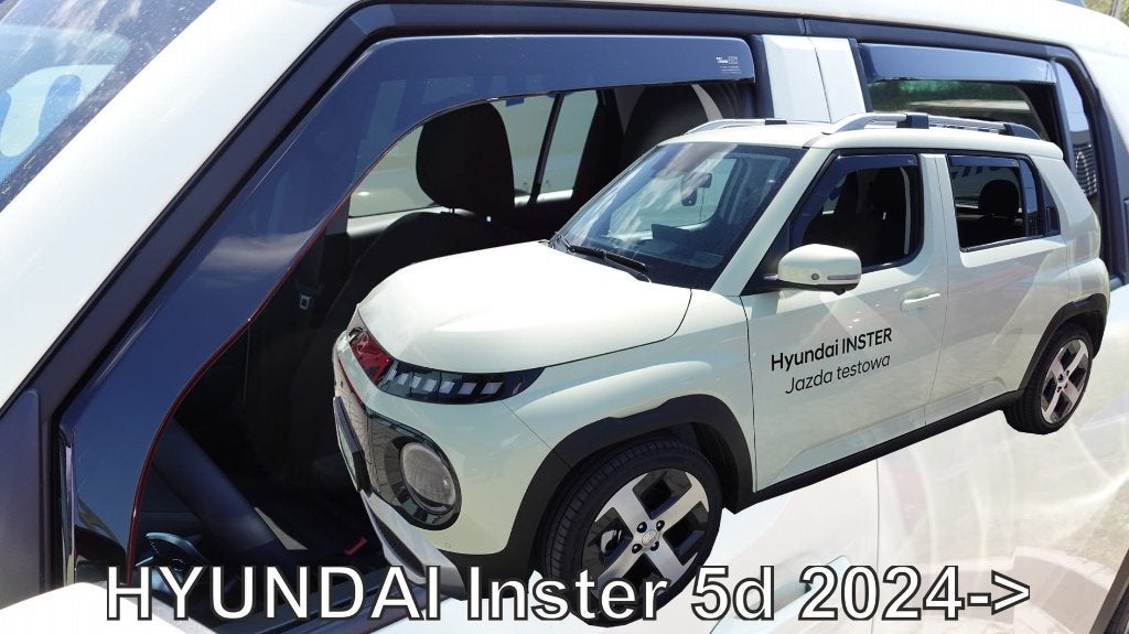 hyundai zijwindschermen getint pasvorm oa ioniq i10 inster, Ophalen of Verzenden, Nieuw
