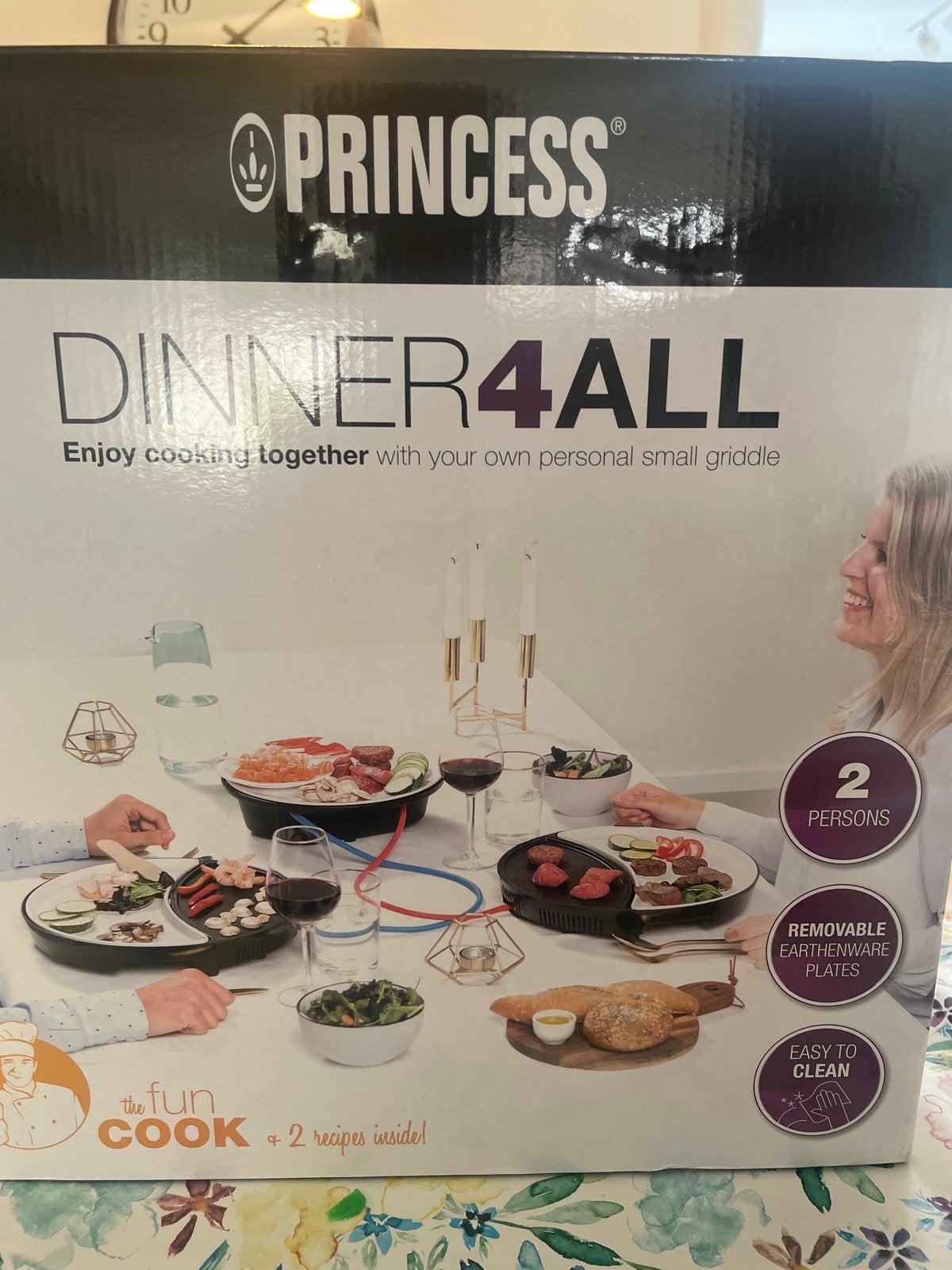 Princess Dinner4All Gourmetstel voor 2 personen, Ophalen, Nieuw