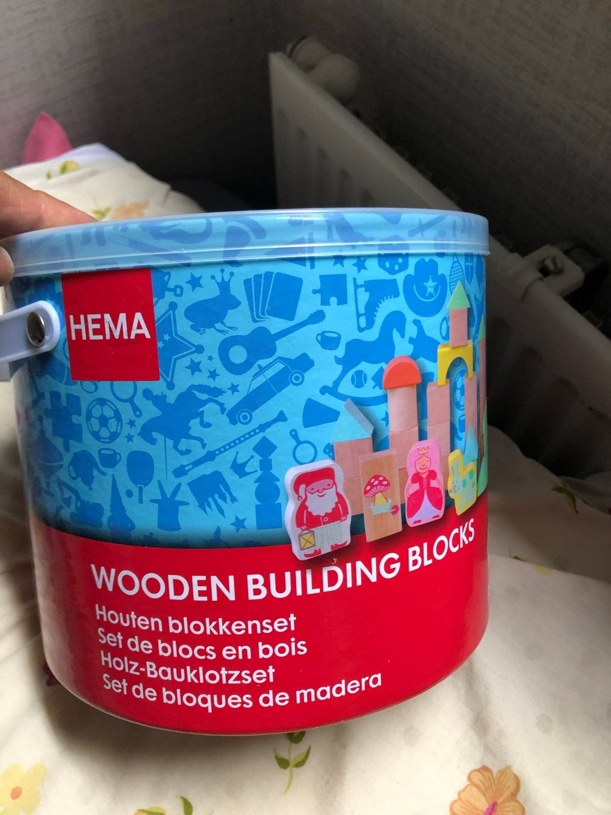 Houten bouwblokken set van HEMA - Nieuw in verpakking, Ophalen of Verzenden, Nieuw, Overige merken