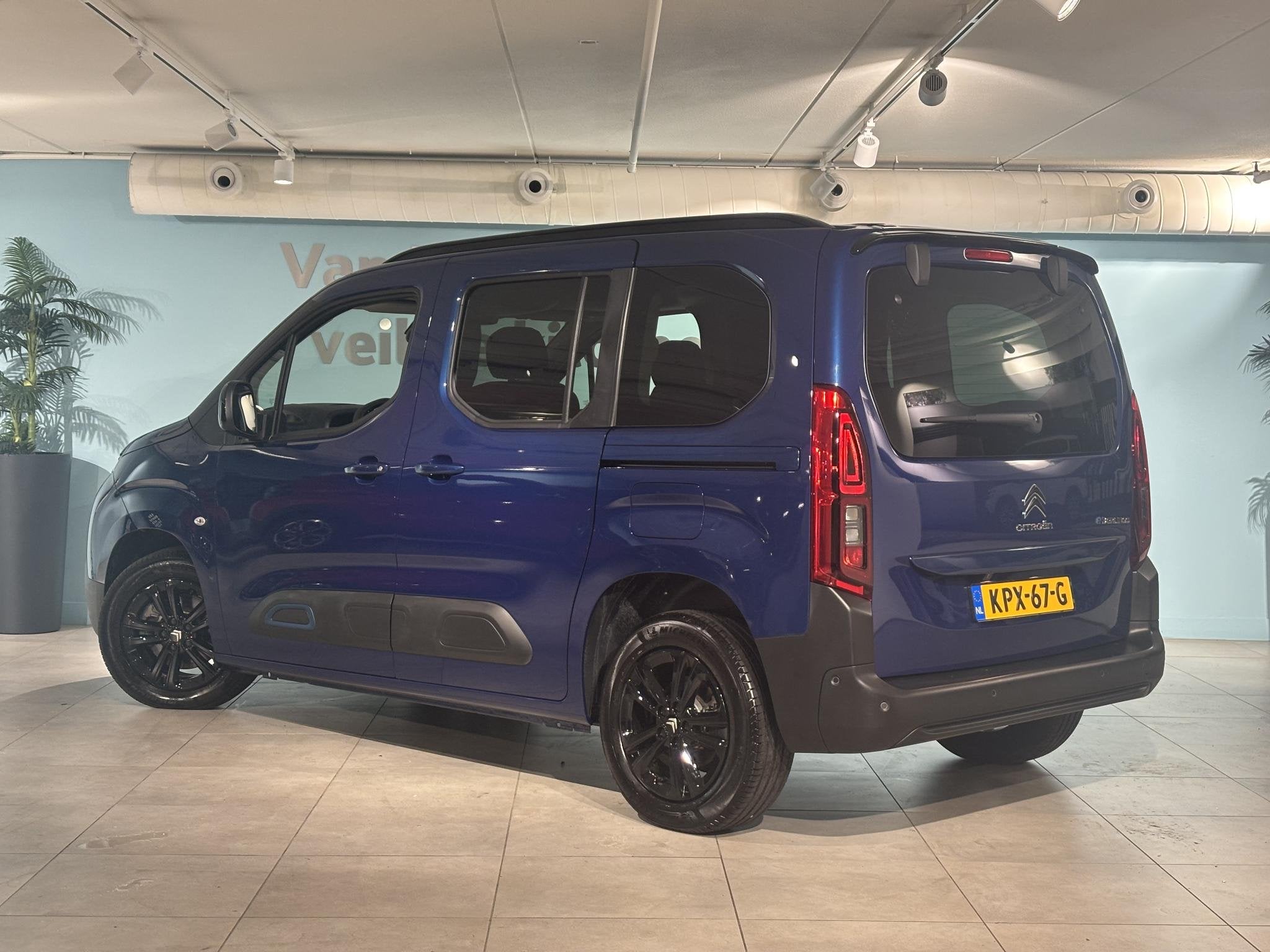 Citroen ë-Berlingo Feel 50 kWh | Camera achter | Lichtmetal, Auto's, 12 maanden, Gebruikt, 750 kg, Blauw