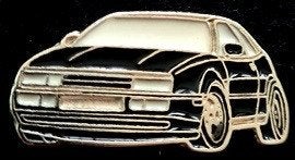 Volkswagen Corrado pin- zwart gelakt 1, Verzenden, Nieuw, Transport, Speldje of Pin