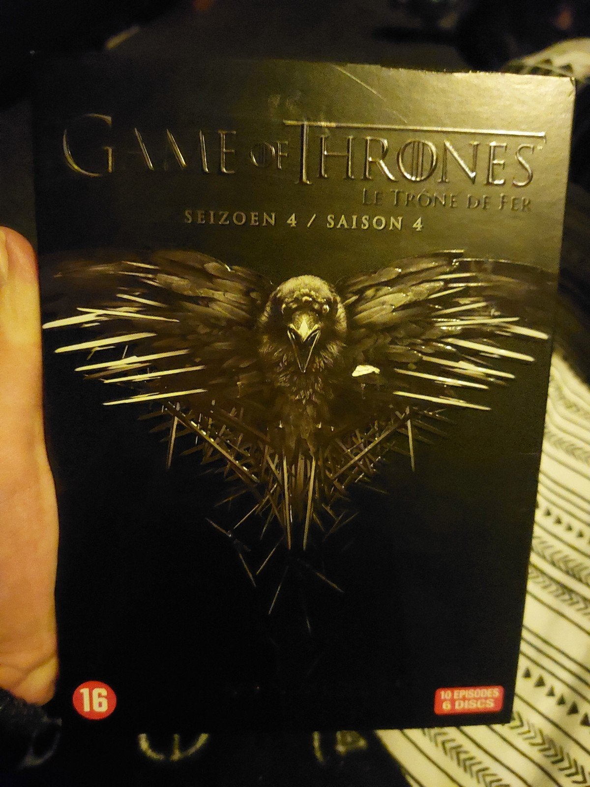 game of thrones seiz 4 special editie box, Vanaf 16 jaar, Ophalen of Verzenden, Zo goed als nieuw