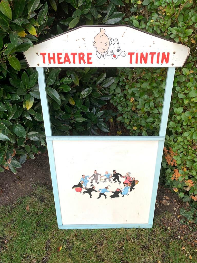 Poppenkast Kuifje / theatre tin tin, Antiek en Kunst, Ophalen