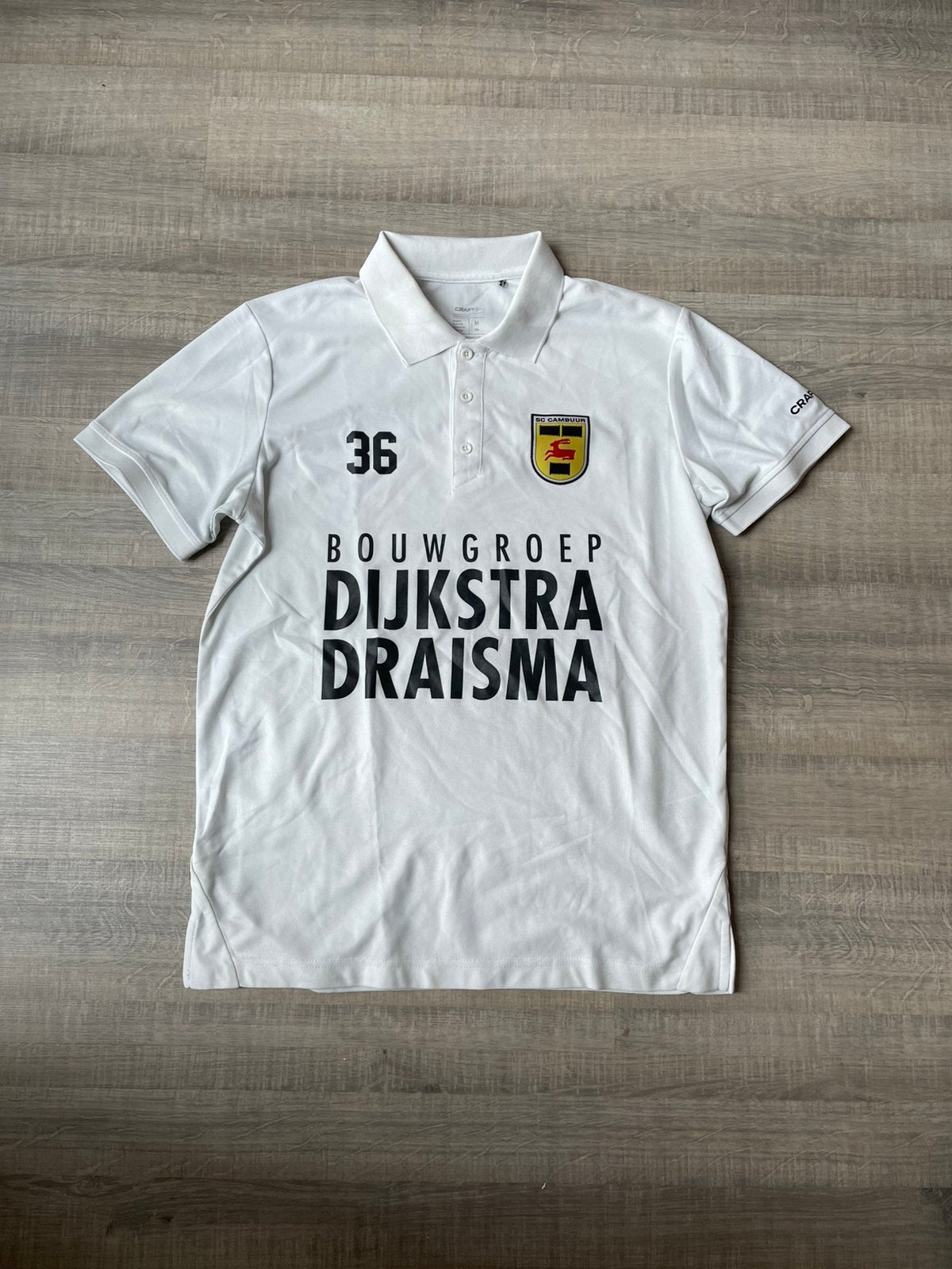 SC Cambuur polo, Ophalen of Verzenden, Zo goed als nieuw, Overige binnenlandse clubs, Shirt