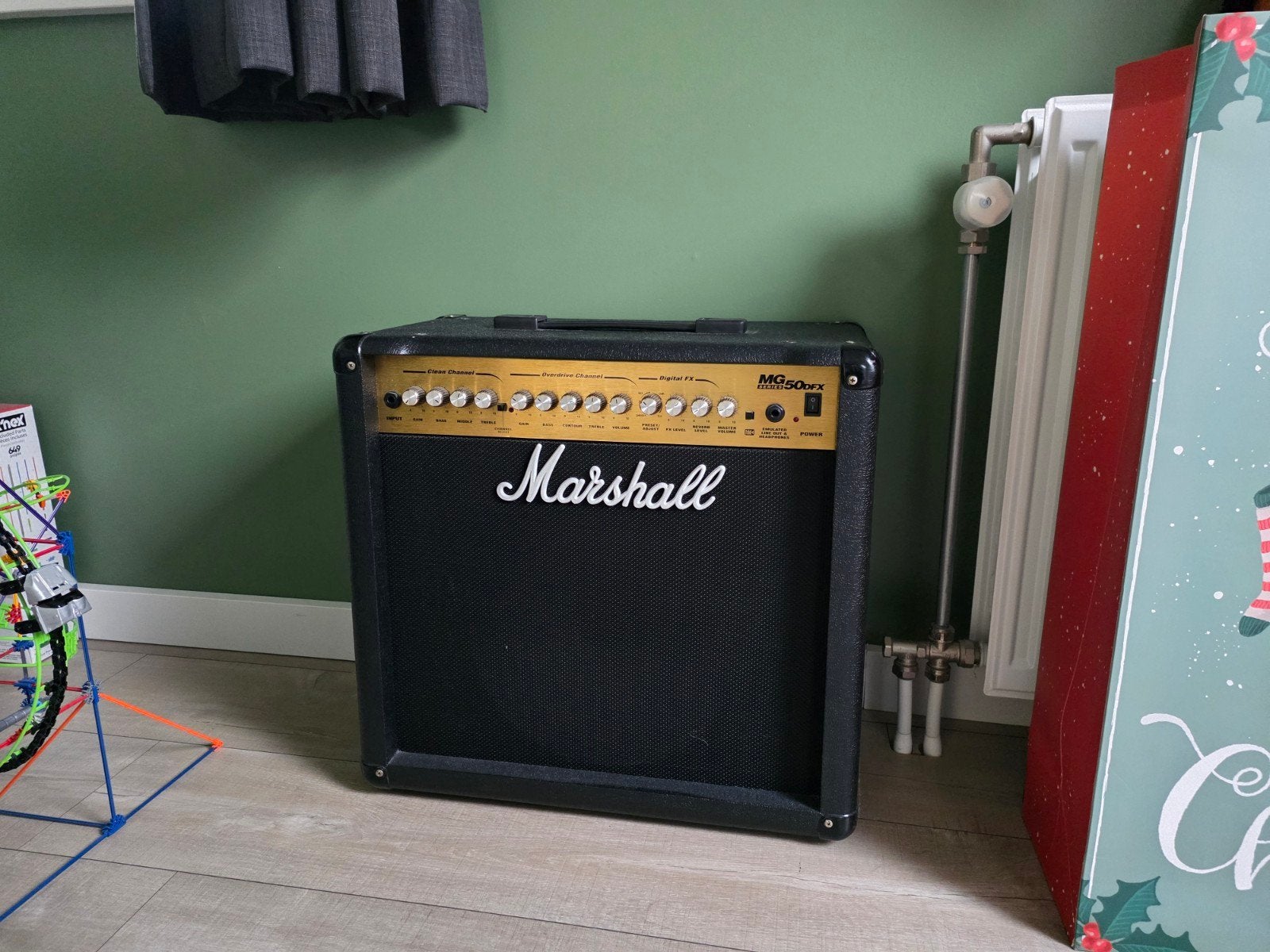 Marshall MG50DFX Gitaarversterker - 50 Watt, Muziek en Instrumenten, Versterkers | Bas en Gitaar, Ophalen, Gebruikt, Basgitaar