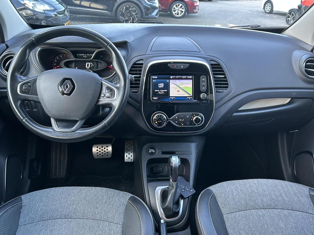 Renault Captur 1.2 TCe Intens | Automaat | Navigatie | Camer, Auto's, 4 cilinders, Met garantie (alle), 635 kg, Leder en Stof